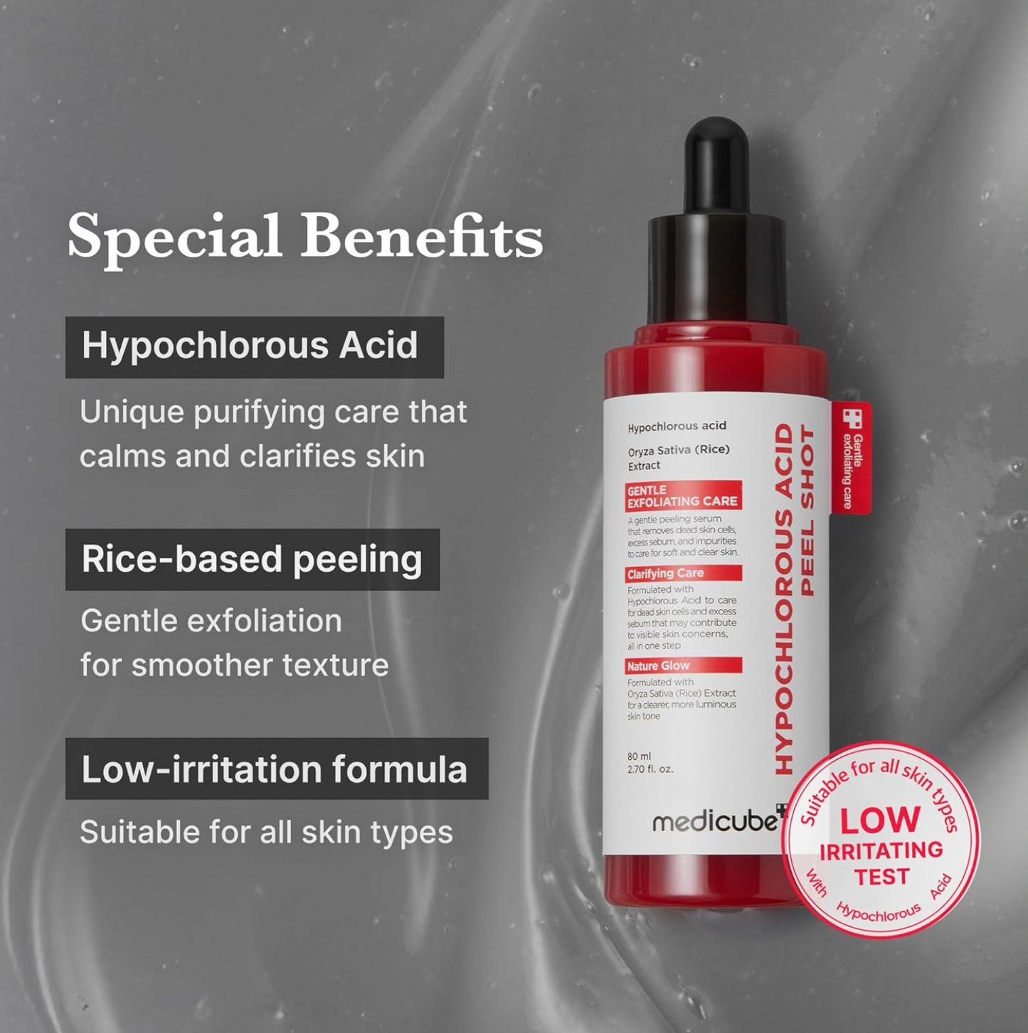 Hypochlorous Acid Peel Shot Exfoliating Duo