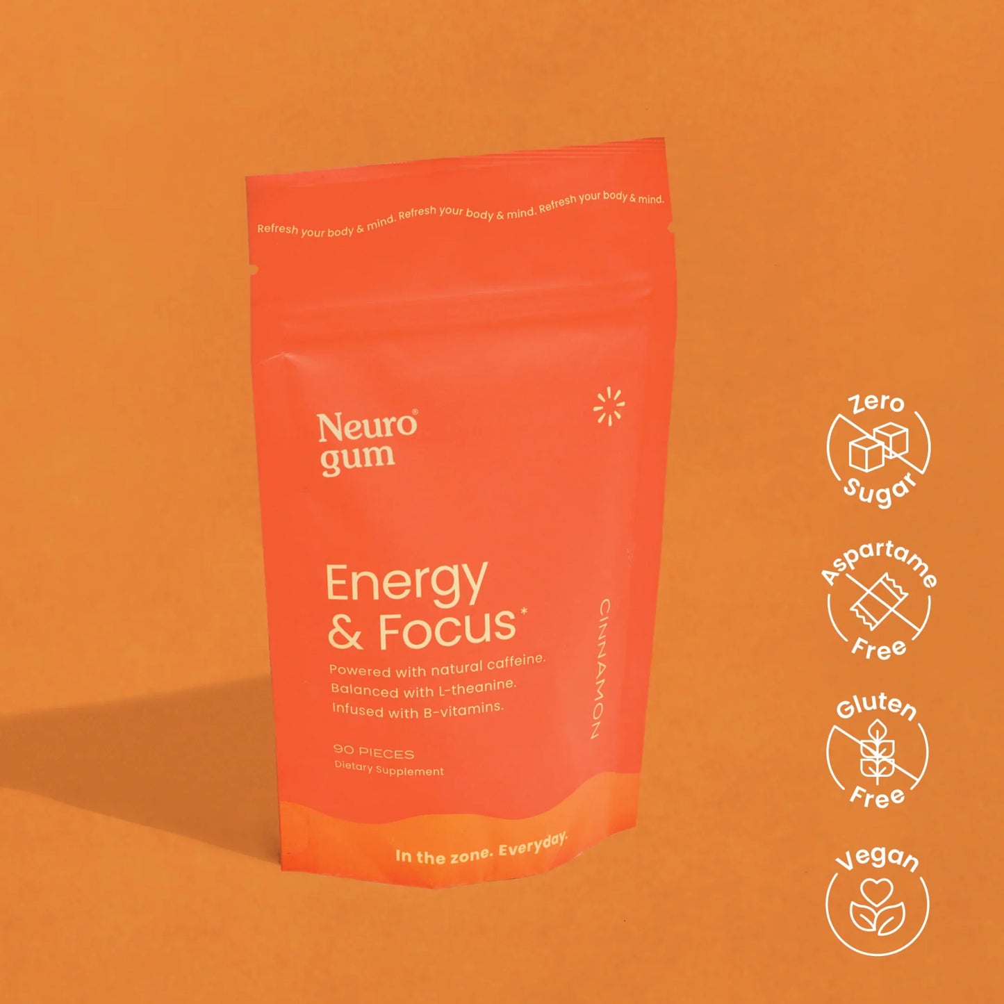 NeuroGum - Energy & Focus - 30 pieces